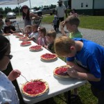 040 Strawberry Pie Eating Contest
